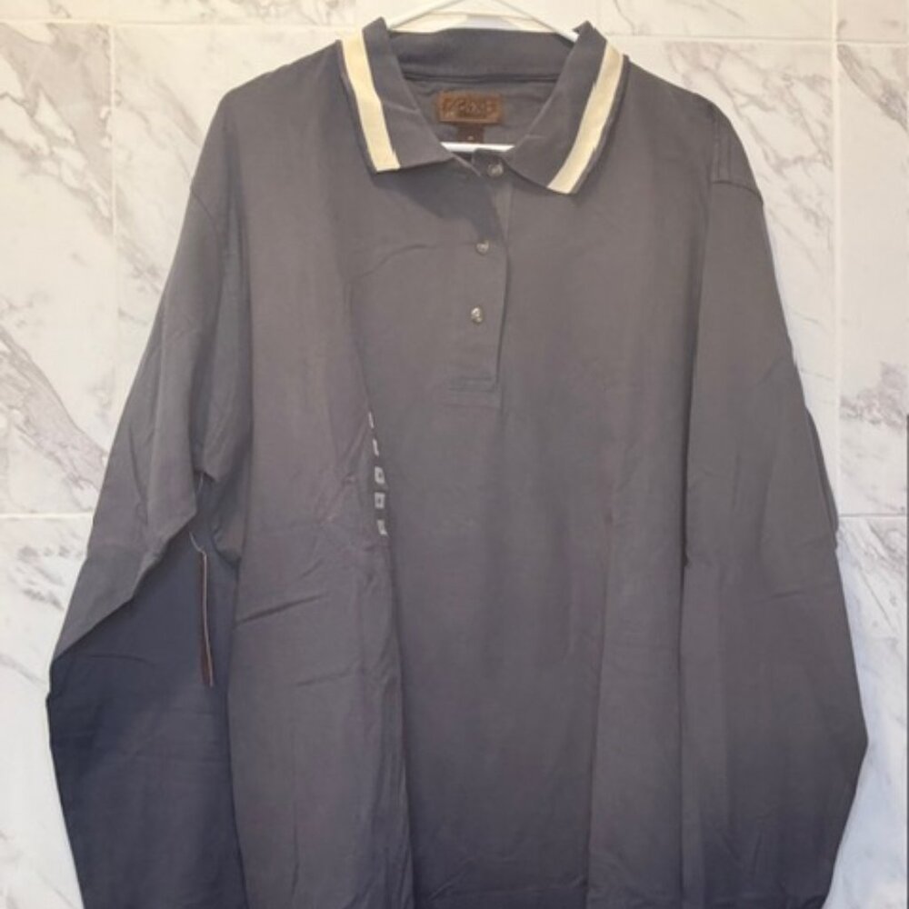 XL Big Sky Outfitters Long Sleeve Polo